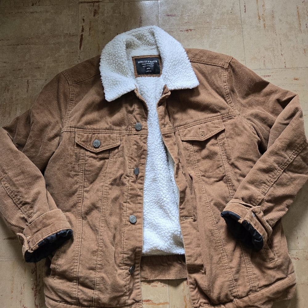 Cotton Corduroy Trucker Jacket